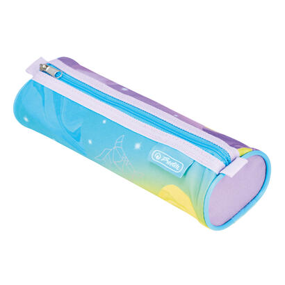 herlitz-softlight-greenline-little-monster-juego-de-mochila-escolar-chica-poliester-azul-lila-amarillo