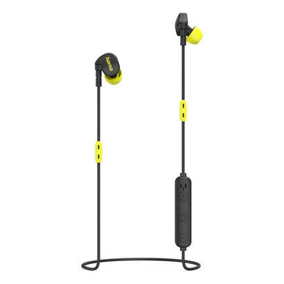 hama-freedom-athletics-ii-auriculares-inalambrico-gancho-de-oreja-in-ear-bluetooth-negro-amarillo