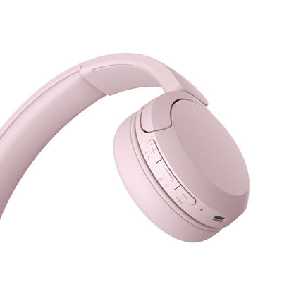 auriculares-sony-whch520-rosa-overear-inalambricos