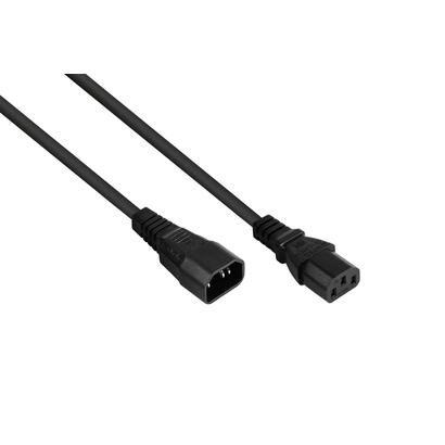 cablemeimer-schutzkontakt-m-90-gew-an-c13-negro-18m