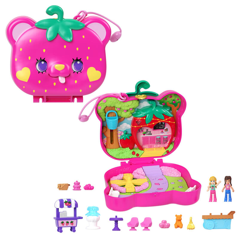zestaw-figurek-polly-pocket-truskawkowy-mis-zestaw-kompaktowy zestaw-figurek-polly-pocket-truskawkowy-mis-zestaw-kompaktowy