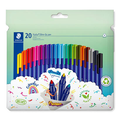 staedtler-323-c20-rotulador-de-punta-fina-negro-azul-marron-cian-gris-oscuro-azul-duck-blue-verde-azul-claro-verde-claro-gris-cl
