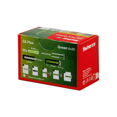 fischer-567807-tornillo-de-anclaje-y-taco-90-piezas-anclaje-de-expansion-30-mm