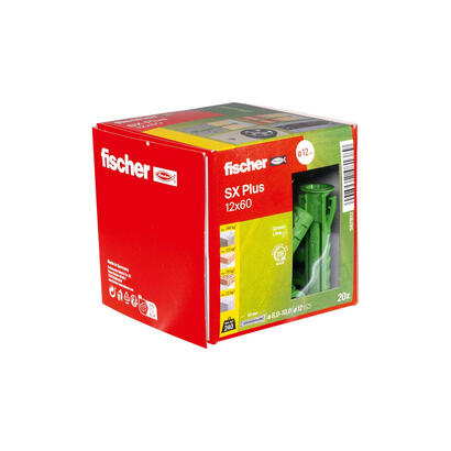 fischer-567812-tornillo-de-anclaje-y-taco-20-piezas-anclaje-de-expansion-60-mm