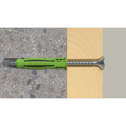 fischer-567814-tornillo-de-anclaje-y-taco-45-piezas-juego-de-enchufes-de-pared-y-tornillos-40-mm