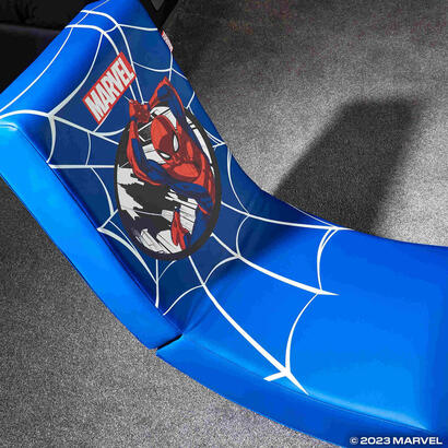 xrocker-gaming-bodensessel-azul-marvel-spider-man-klappbar