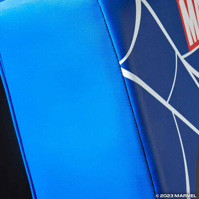 x-rocker-2021178-silla-para-videojuegos-silla-gaming-asiento-acolchado-tapizado-negro-azul-rojo-blanco