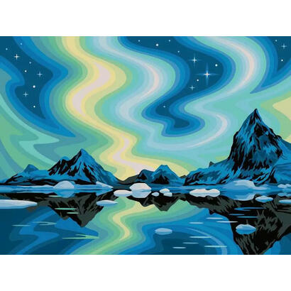 edicion-de-lienzo-de-ravensburger-creart-northern-lights-pintura-23907