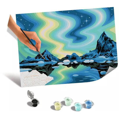 edicion-de-lienzo-de-ravensburger-creart-northern-lights-pintura-23907
