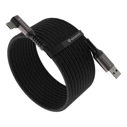 natec-genesis-cable-usb-c-usb-a-31-gen-1-pd15w-5m-5-gb-s-black