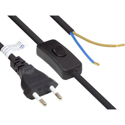 good-connections-euro-netzcable-an-open-end-negro-15m