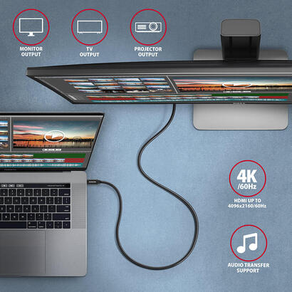 cable-usb-c-bucm32-cm05ab-usb-c-32-gen-2-05-m-pd-100-w-5-a-4k-hd-aluminio-trenzado-negro