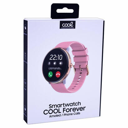 smartwatch-cool-amoled-forever-rosa