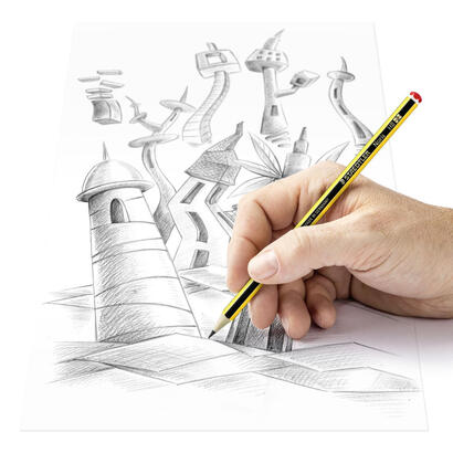 staedtler-lapiz-de-grafito-noris-120-2-hb-caja-dispensador-100-ud