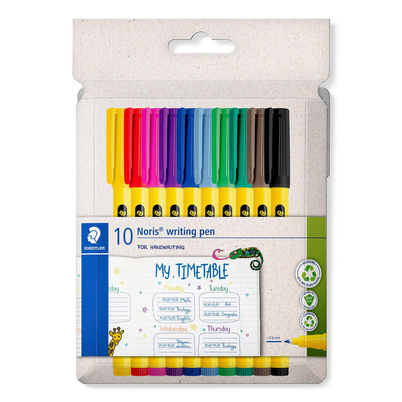 staedtler-rotuladores-noris-writing-pen-307-punta-fina-csurtidos-estuche-10-ud staedtler-rotuladores-noris-writing-pen-307-punta-fina-csurtidos-estuche-10-ud