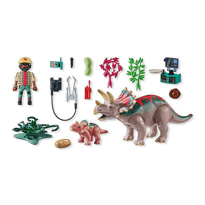 zestaw-z-figurkami-dinos-71821-triceratopsy