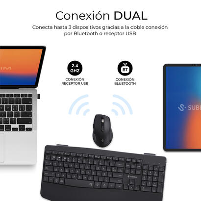 combo-teclado-raton-subblim-prowave-inalamb-ergo-negro