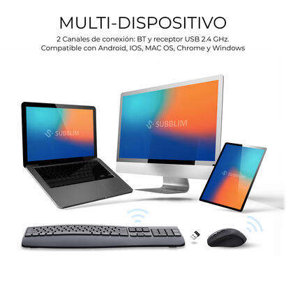 combo-teclado-raton-subblim-prowave-inalamb-ergo-negro