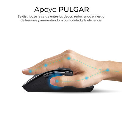 combo-teclado-raton-subblim-prowave-inalamb-ergo-negro