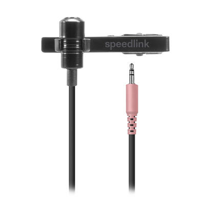 speedlink-spes-negro-microfono-con-pinza-de-enganche