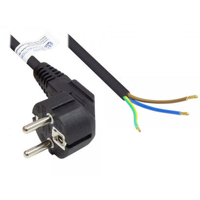 alcasa-p0185-s030-cable-de-transmision-negro-3-m-enchufe-tipo-ef