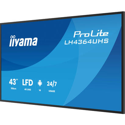 iiyama-lh4364uhs-b1ag-pantalla-plana-para-senalizacion-digital-1092-cm-43-led-wifi-500-cd-m-4k-ultra-hd-negro