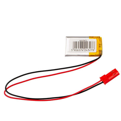 akyga-lithium-polymer-battery-aky0472-lp301525-li-po-37v-85mah-pcm-jst-254-2-pin-connector-150mm