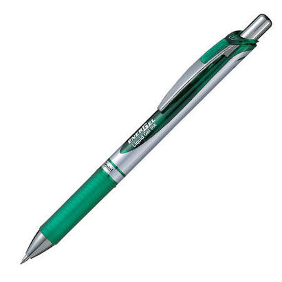 pentel-energel-xm-boligrafo-de-gel-de-punta-retractil-verde-1-piezas