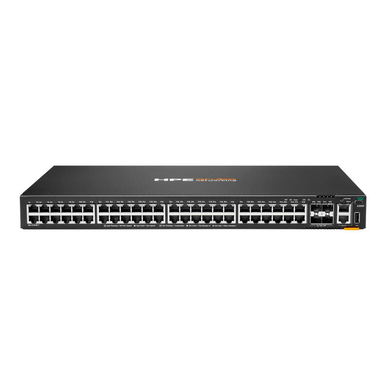 hpe-aruba-networking-cx-6200f-48g-4sfp-switch-conmutador-l3-gestionado-48-x-101001000-4-x-100100010g-sfp-flujo-de-aire-de-delant hpe-aruba-networking-cx-6200f-48g-4sfp-switch-conmutador-l3-gestionado-48-x-101001000-4-x-100100010g-sfp-flujo-de-aire-de-delant