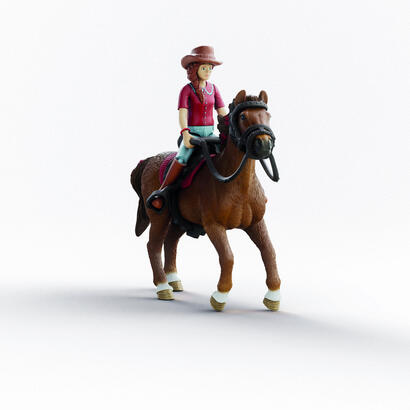 schleich-horse-club-hannah-cayenne-figura-de-juguete-marron-42711