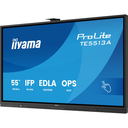 pantalla-iiyama-te6513a-b1ag-de-senalizacion-panel-plano-interactivo-1638-cm-645-wifi-450-cd-m-4k-ultra-hd-negro-pantalla-tactil