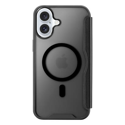 cellularline-book-case-daily-mag-iphone-16-negro