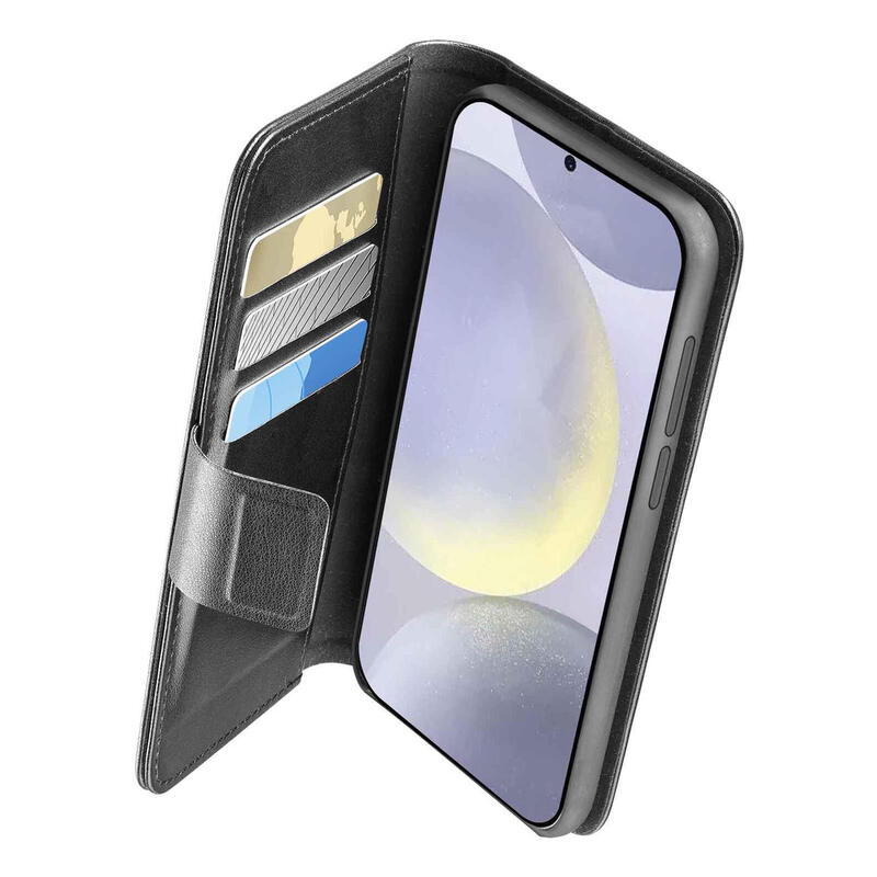 funda-cellularline-book-agenda-2-para-samsung-s25-negro