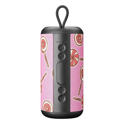 music-sound-8018080483714-altavoz-monofonico-portatil-rosa-5-w