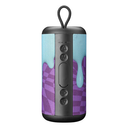 music-sound-8018080483721-altavoz-monofonico-portatil-violeta-5-w