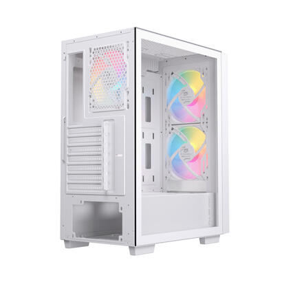 caja-atx-semitorre-einarex-p100-rgb-blanca-3-fans-excs-pl-100r-w