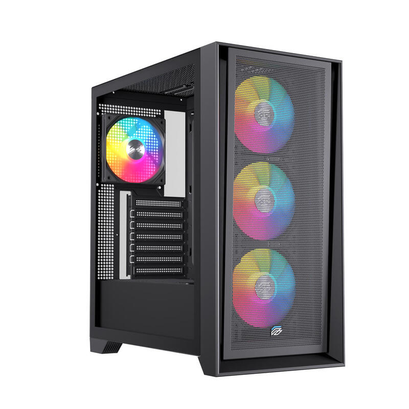 caja-atx-semitorre-einarex-p600-rgb-4-fans-negra-excs-pl-600r-b