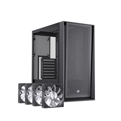 caja-atx-semitorre-einarex-p600-rgb-4-fans-negra-excs-pl-600r-b