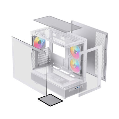 caja-atx-semitorre-einarex-s500-rgb-3-fans-blanca-excs-pr-500r-w