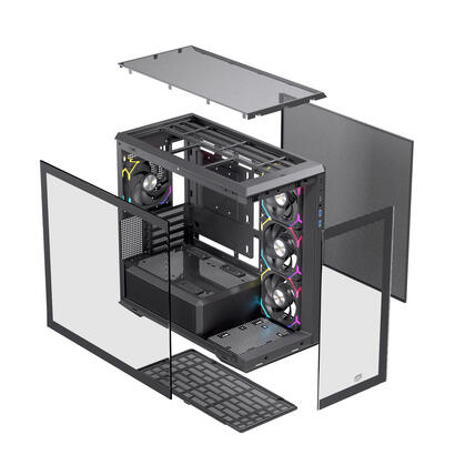 caja-micro-atx-semitorre-einarex-zm800-rgb-4-fans-negra-excs-zm-800r-b