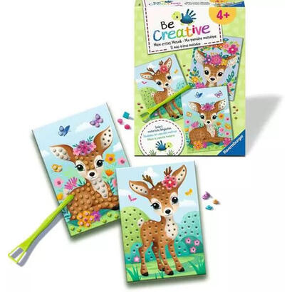 ravensburger-becreative-set-de-manualidades-mosaico-diy-mi-bambi-manualidades-25534
