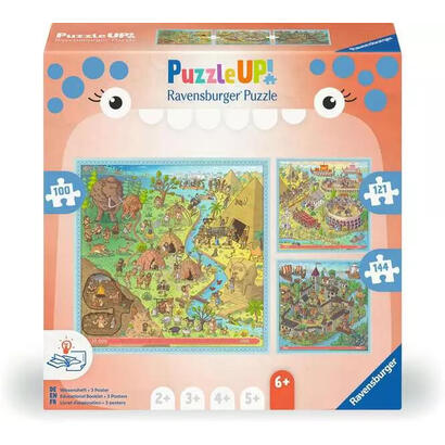 ravensburger-rompecabezas-historia-edad-de-piedra-antigua-roma-edad-media-100-121-y-144-partes-12004005