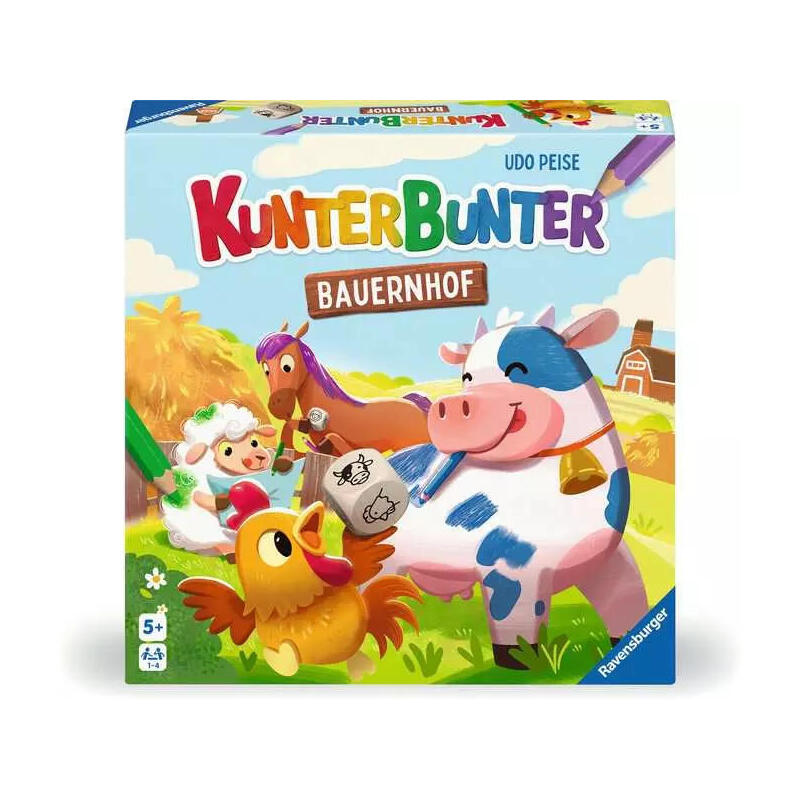 ravensburger-kunterbunter-bauernhof-juego-de-mesa-24761 ravensburger-kunterbunter-bauernhof-juego-de-mesa-24761