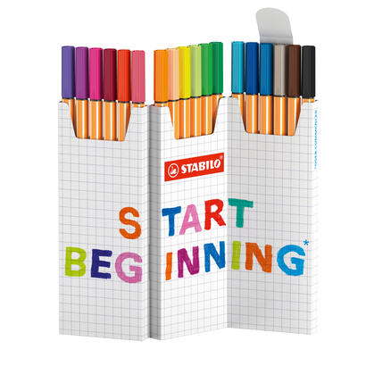 stabilo-rotulador-point-88-colores-surtidos-estuche-en-zig-zag-18-ud