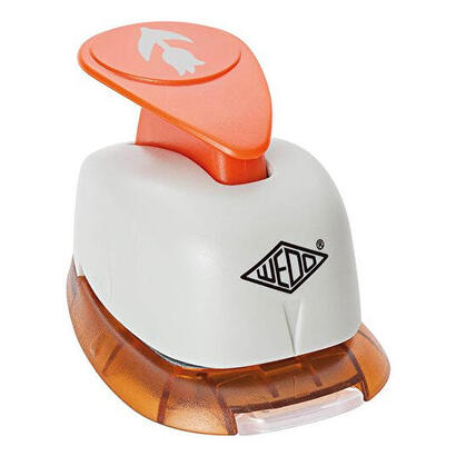 wedo-168212-perforador-para-manualidades-perforadora-de-formas-gris-naranja