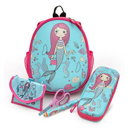 wedo-kinder-rucksack-meerjungfrau-con-netztaschen-innen-ausse