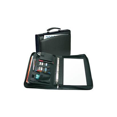 wedo-orgamappe-kunmleder-a4-4-ring-con-tragegriff-negro