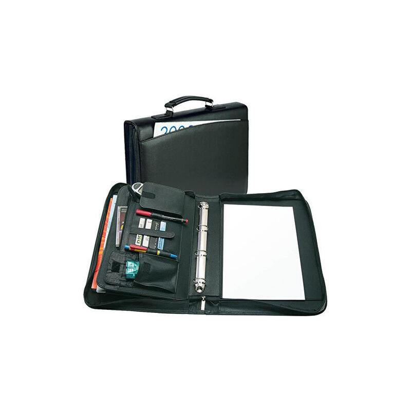 wedo-58-3001-organizador-personal-cuero-negro