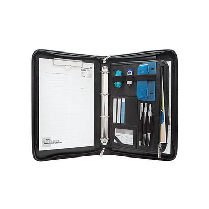 wedo-58-5001-organizador-personal-cuero-nylon-negro