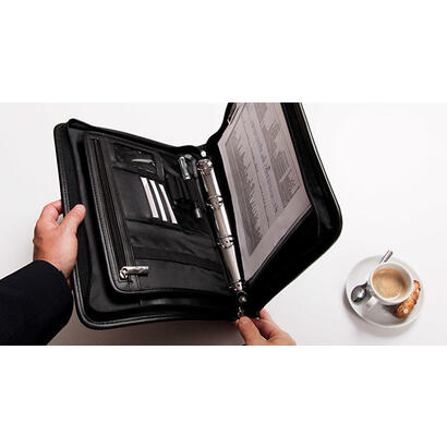 wedo-58-5001-organizador-personal-cuero-nylon-negro